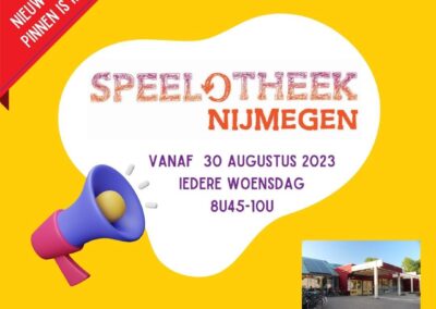 Speelotheek is weer open